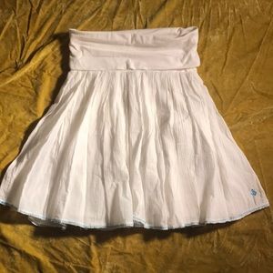 Volcom skirt white xs